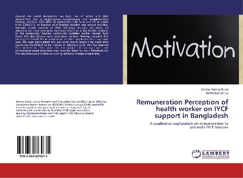 Remuneration Perception of health worker on IYCF support in Bangladesh: A qualitative exploration on remuneration to promote IYCF services