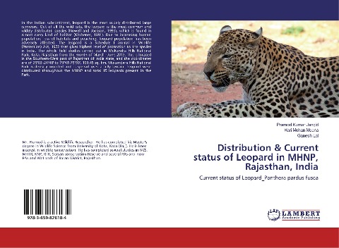 Distribution & Current status of Leopard in MHNP, Rajasthan, India: Current status of Leopard_Panthera pardus fusca