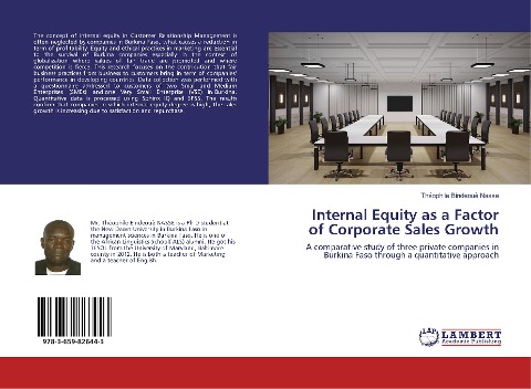 Internal Equity as a Factor of Corporate Sales Growth: A comparative study of three private companies in Burkina Faso through a quantitative approach