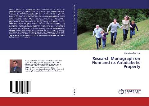 Research Monograph on Noni and its Antidiabetic Property