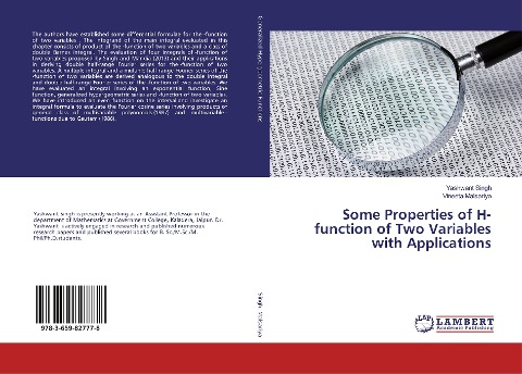 Some Properties of H-function of Two Variables with Applications