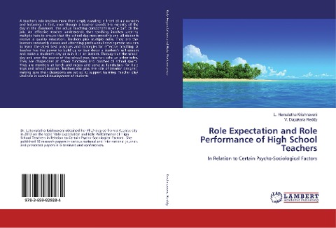 Role Expectation and Role Performance of High School Teachers: In Relation to Certain Psycho-Sociological Factors