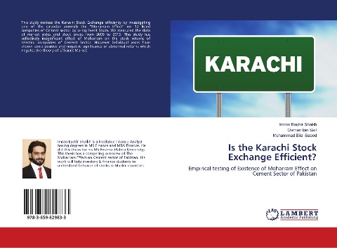 Is the Karachi Stock Exchange Efficient?: Empirical testing of Existence of Moharram Effect on Cement Sector of Pakistan