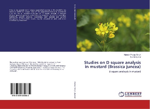 Studies on D square analysis in mustard (Brassica juncea): D square analaysis in mustard