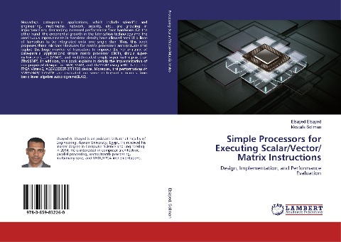 Simple Processors for Executing Scalar/Vector/ Matrix Instructions: Design, Implementation, and Performance Evaluation