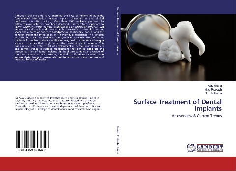 Surface Treatment of Dental Implants: An overview & Current Trends