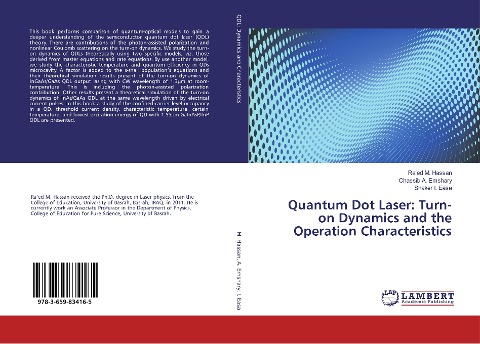Quantum Dot Laser: Turn-on Dynamics and the Operation Characteristics
