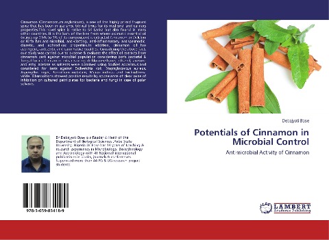 Potentials of Cinnamon in Microbial Control: Antimicrobial Activity of Cinnamon