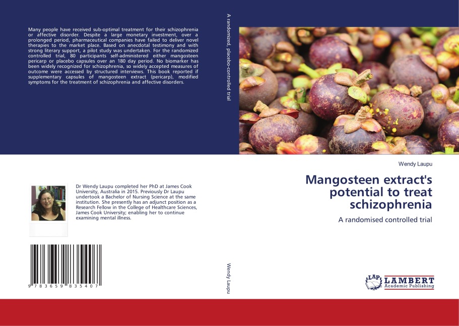Mangosteen extracts potential to treat schizophrenia: A randomised controlled trial