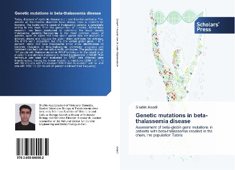 Genetic mutations in beta-thalassemia disease: Assessment of beta-globin gene mutations in patients with beta-thalassemia created in the chain, the population Tabriz