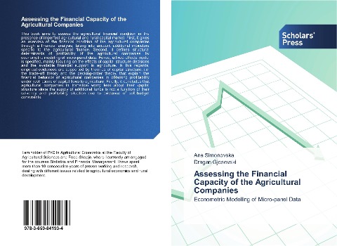 Assessing the Financial Capacity of the Agricultural Companies: Econometric Modelling of Micro-panel Data