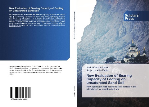New Evaluation of Bearing Capacity of Footing on unsaturated Sand Soil: New approach and mathematical equation are introduced for unsaturated soil