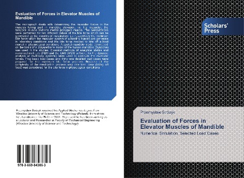 Evaluation of Forces in Elevator Muscles of Mandible: Numerical Simulation, Selected Load Cases