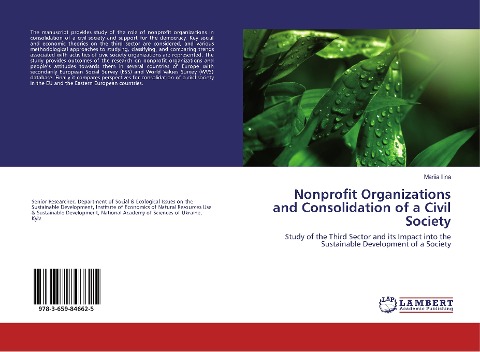 Nonprofit Organizations and Consolidation of a Civil Society: Study of the Third Sector and its Impact into the Sustainable Development of a Society