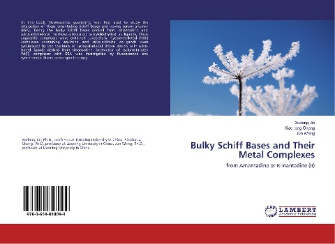 Bulky Schiff Bases and Their Metal Complexes: from Amantadine or Rimantadine (II)