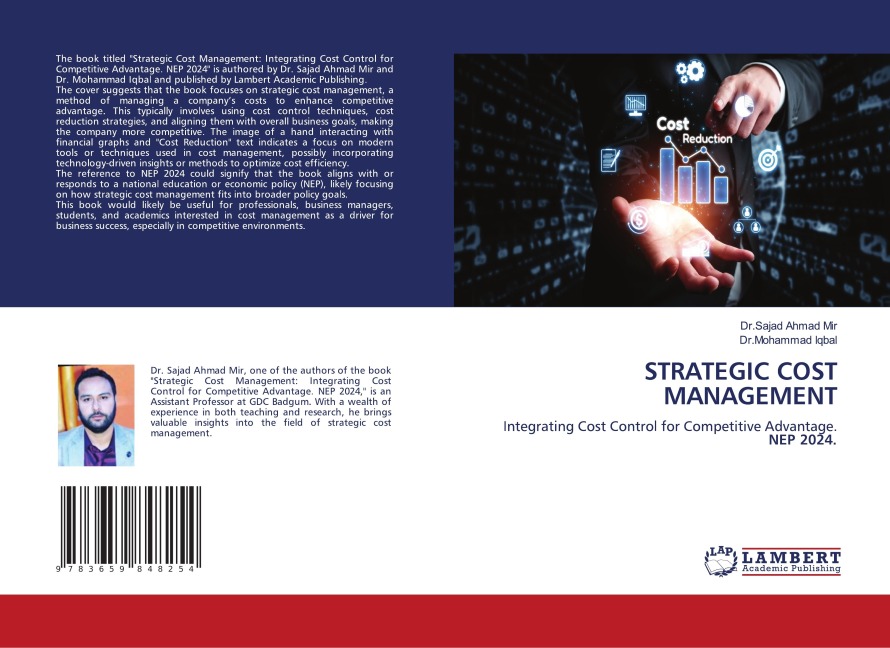 STRATEGIC COST MANAGEMENT: Integrating Cost Control for Competitive Advantage. NEP 2024.