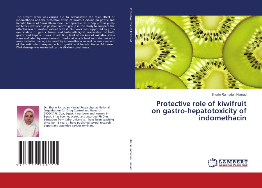 Protective role of kiwifruit on gastro-hepatotoxicity of indomethacin