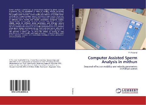 Computer Assisted Sperm Analysis in mithun: Seasonal effect on mobility and velocity parameters in mithun semen