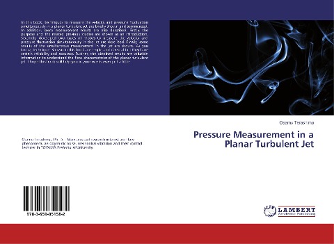 Pressure Measurement in a Planar Turbulent Jet