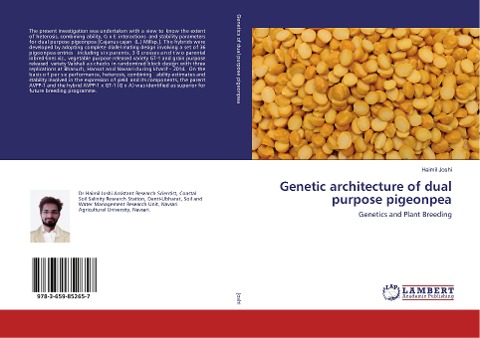Genetic architecture of dual purpose pigeonpea: Genetics and Plant Breeding