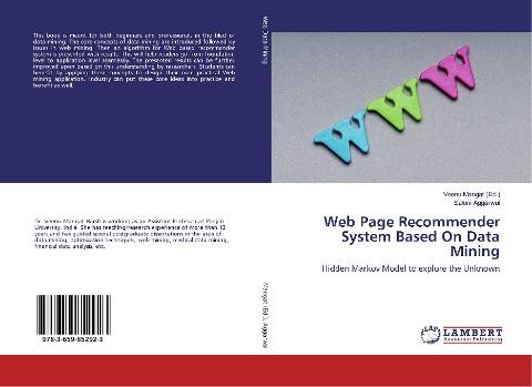 Web Page Recommender System Based On Data Mining: Hidden Markov Model to explore the Unknown