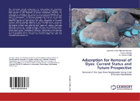 Adsorption for Removal of Dyes: Current Status and Future Prospective: Removal of the Dyes from Wastewater Using Cost Effective Adsorbents