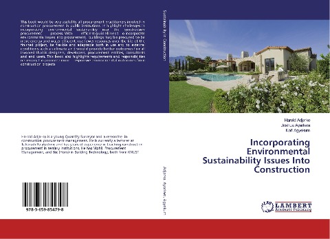 Incorporating Environmental Sustainability Issues Into Construction