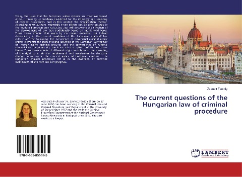 The current questions of the Hungarian law of criminal procedure