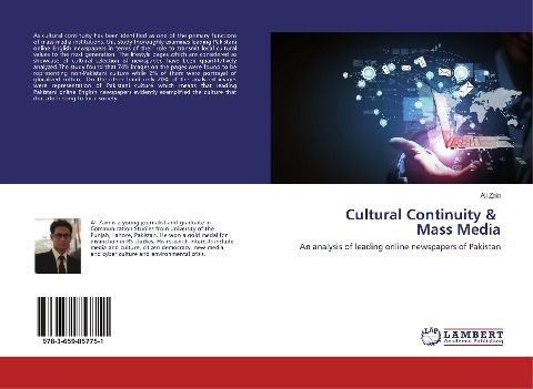Cultural Continuity & Mass Media: An analysis of leading online newspapers of Pakistan