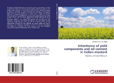 Inheritance of yield components and oil content in Indian mustard: Genetics of Indian Mustard