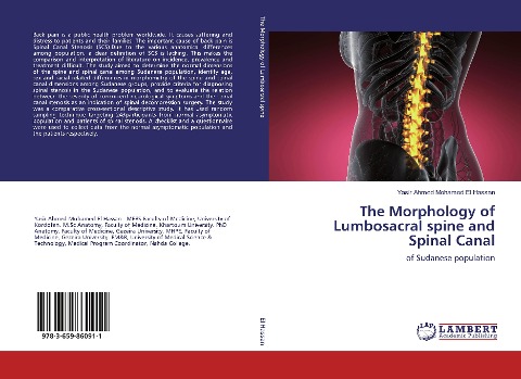 The Morphology of Lumbosacral spine and Spinal Canal: of Sudanese population