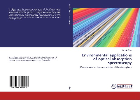 Environmental applications of optical absorption spectroscopy: Measurement of trace constitutes of the atmosphere