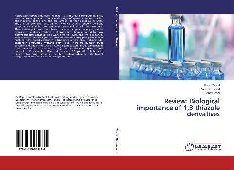 Review: Biological importance of 1,3-thiazole derivatives
