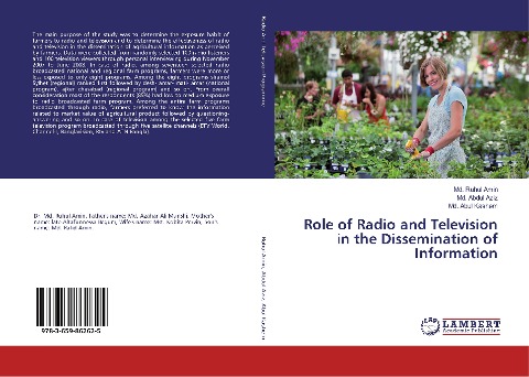 Role of Radio and Television in the Dissemination of Information