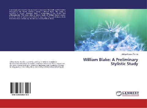 William Blake: A Preliminary Stylistic Study