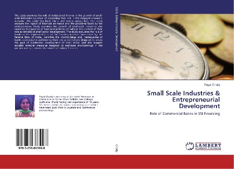 Small Scale Industries & Entrepreneurial Development: Role of Commercial Banks in SSI Financing