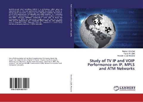 Study of TV IP and VOIP Performance on IP, MPLS and ATM Networks