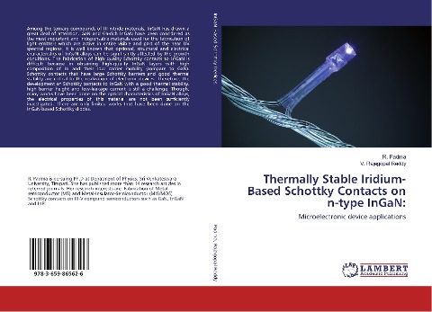 Thermally Stable Iridium-Based Schottky Contacts on n-type InGaN:: Microelectronic device applications