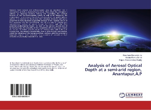 Analysis of Aerosol Optical Depth at a semi-arid region, Anantapur,A.P