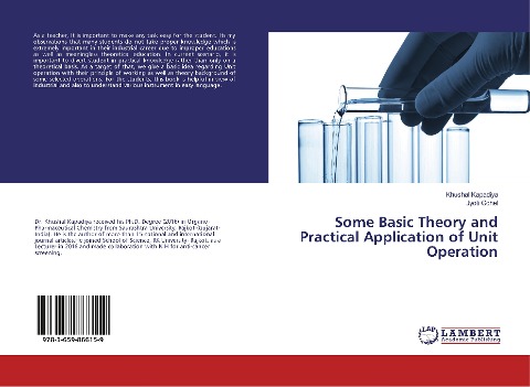 Some Basic Theory and Practical Application of Unit Operation