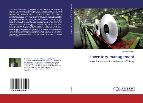Inventory management: A tool for optimization and overall efficiency