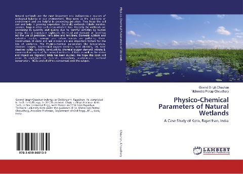 Physico-Chemical Parameters of Natural Wetlands: A Case Study of Kota, Rajasthan, India