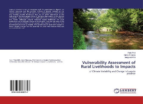 Vulnerability Assessment of Rural Livelihoods to Impacts: of Climate Variability and Change in Luapula province