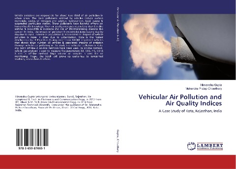 Vehicular Air Pollution and Air Quality Indices: A Case Study of Kota, Rajasthan, India