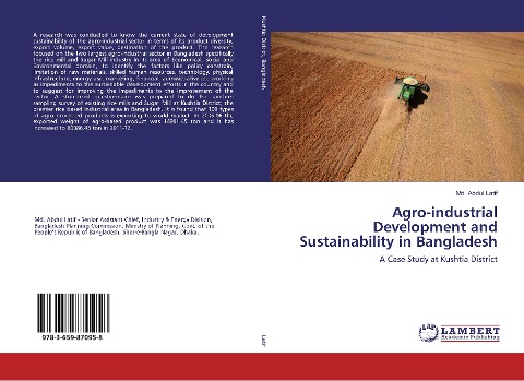 Agro-industrial Development and Sustainability in Bangladesh: A Case Study at Kushtia District