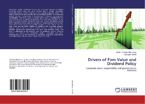 Drivers of Firm Value and Dividend Policy: Corporate social responsibility and governance in Romania