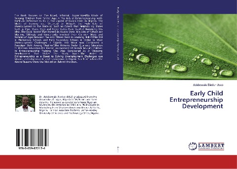 Early Child Entrepreneurship Development