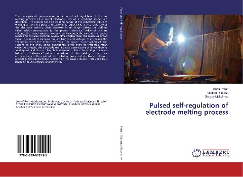 Pulsed self-regulation of electrode melting process