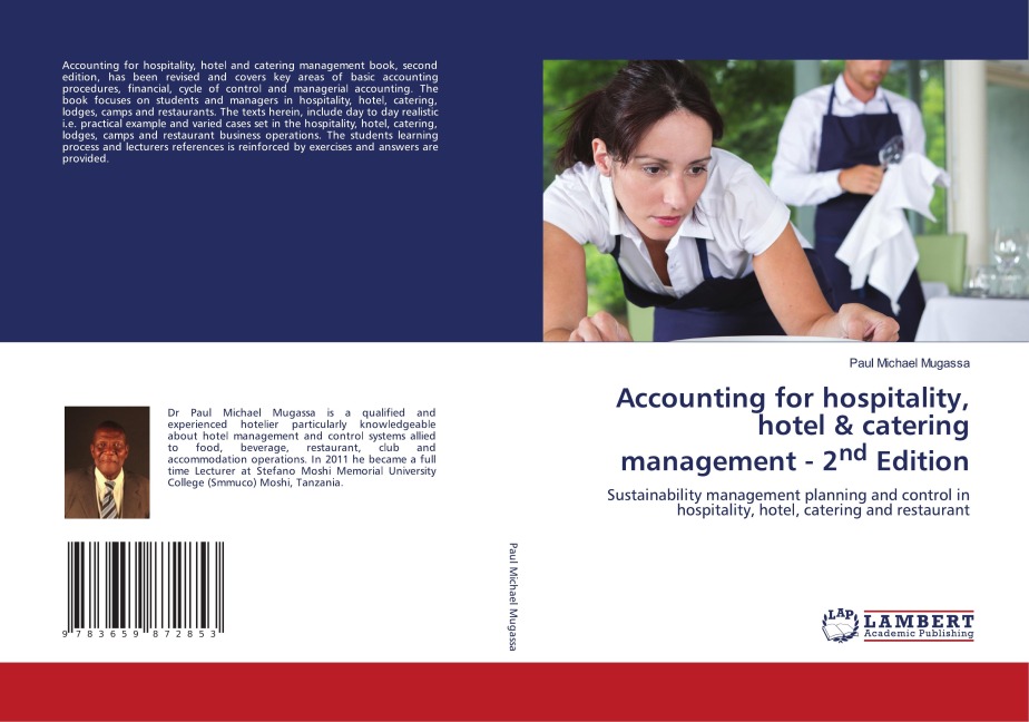 Accounting for hospitality, hotel & catering management - 2nd Edition: Sustainability management planning and control in hospitality, hotel, catering and restaurant