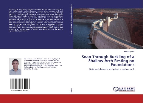 Snap-Through Buckling of a Shallow Arch Resting on Foundations: Static and dynamic analysis of a shallow arch